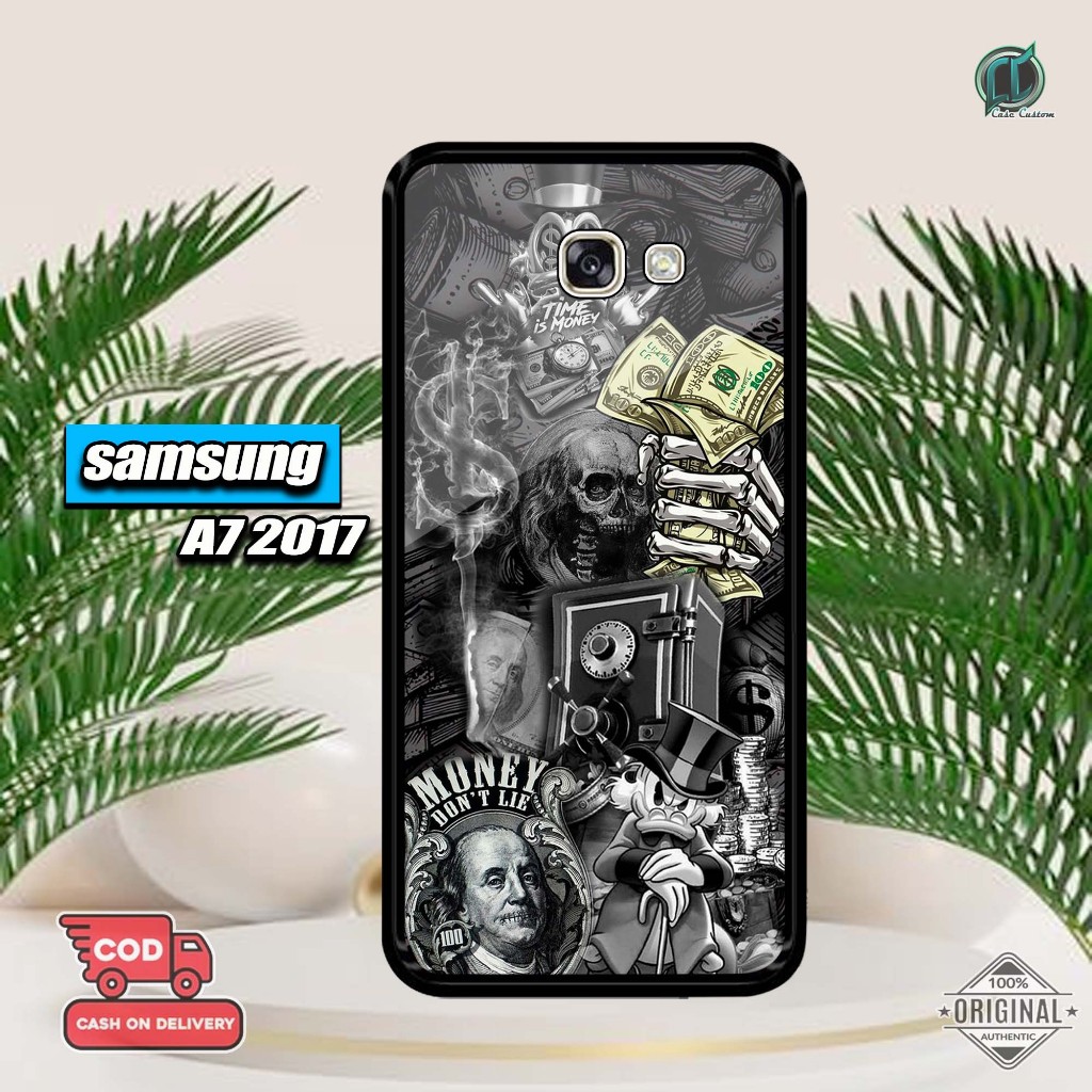 เคส Samsung A72017 ล่าสุด 2D Glossy Hardcase [Money Motif] Samsung A72017 Hardcase Softcase Glossy