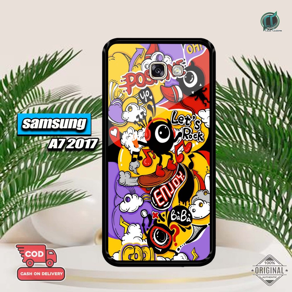 เคส Samsung A72017 ใหม่ล่าสุด 2D Glossy Hardcase [DREAM Motif] Samsung A72017 Hardcase Softcase Glos