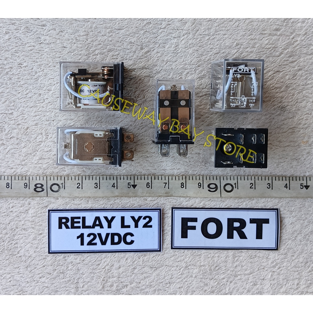 รีเลย์ LY2 12VDC ยี่ห้อ FORT