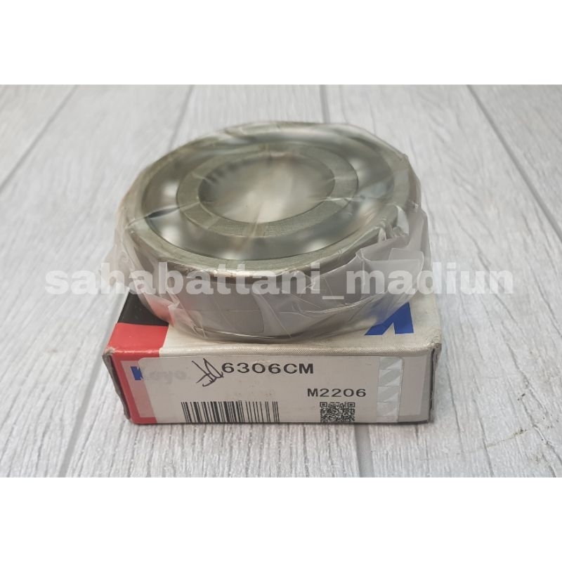 [ผลิตภัณฑ์ต้นฉบับ] Koyo Bearing 6306 CM Japan Laher 30x72x17 mm