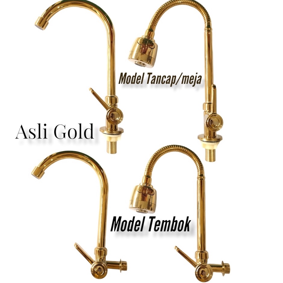 BESTPRODUCT Gold Swan Faucet Gold Swan Sink Faucet Gold Crank Swan Faucet Gold Sink Faucet Gold Swan