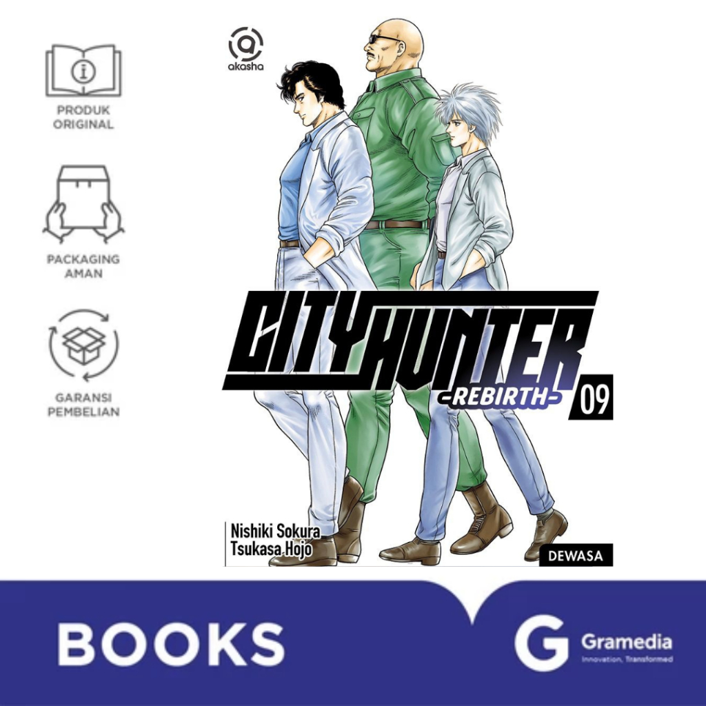 Gramedia Yogya - Akasha : City Hunter Rebirth 9
