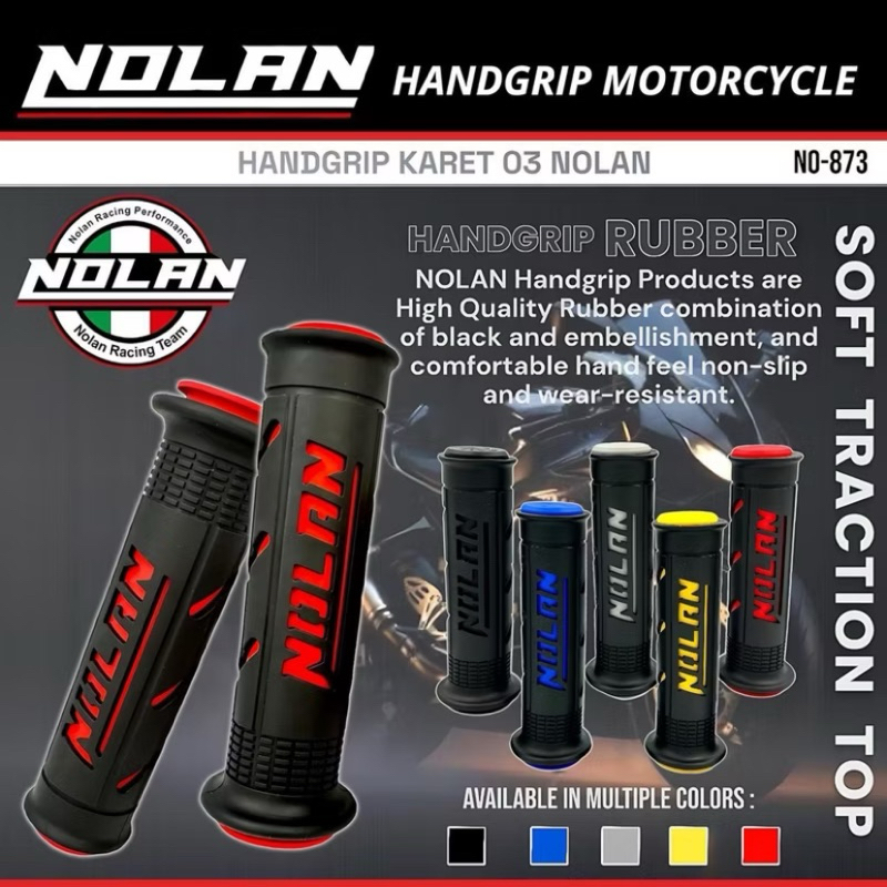 ปลอกแฮนด์ NOLAN 03 Nolan 873 Universal รถจักรยานยนต์ทั้งหมด