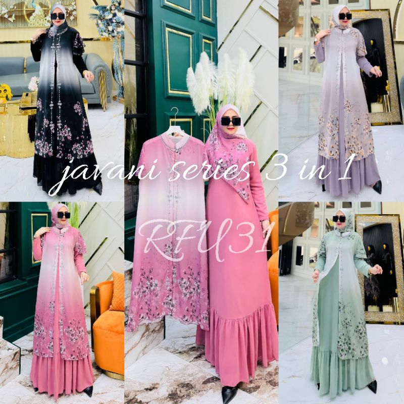 JAVANA SERIES 3 IN 1 (GAMIS, OUTER, JILBAB) M.NABIL