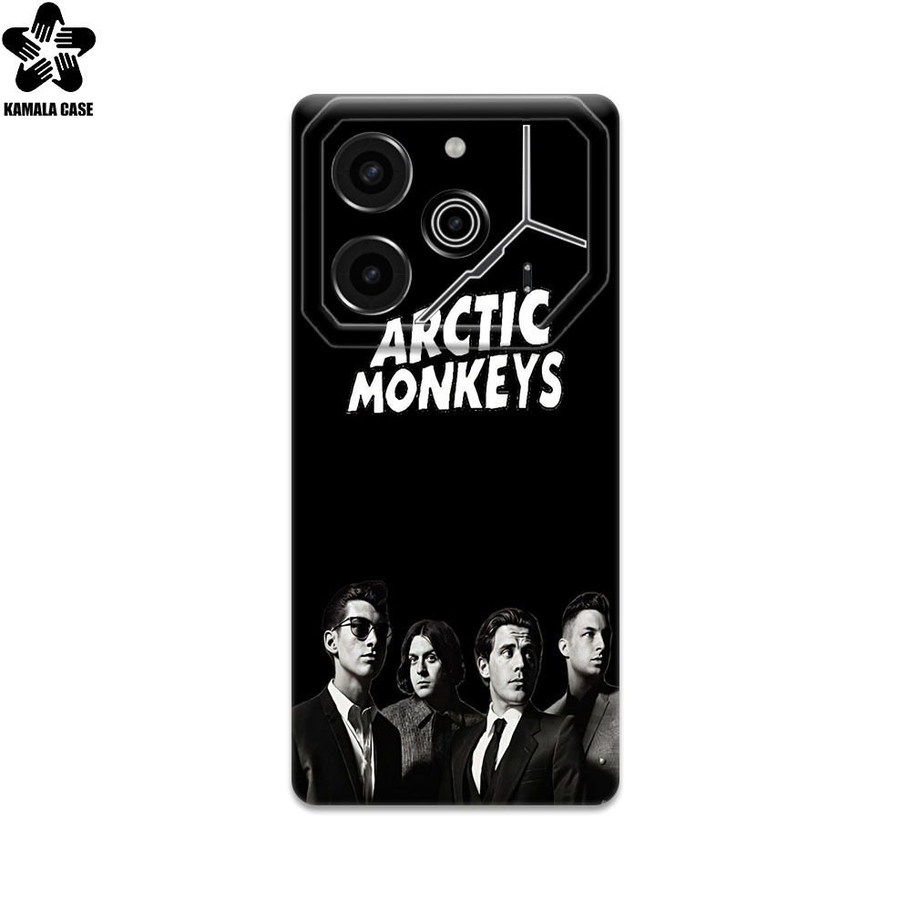 SOFTCASE PREMIUM ARCTIC MONKEYS BAND MOTIF สําหรับ TECNO POVA 6 5 5PRO 4 และ ALL TYPE TECNO - CASE -