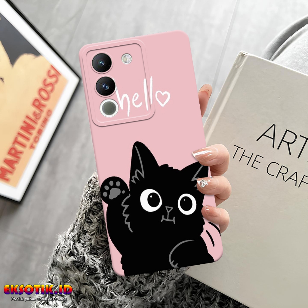 เคส Vivo V29E - เคส Vivo V29E - เคสแฟชั่น - Vivo V29E Silicone - Cool and Cute Motips - Vivo V29E So