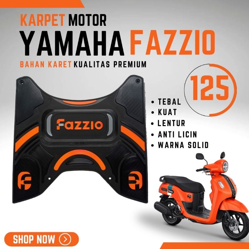 Yamaha FAZZIO ACCESSORIES FOOTWEAR FAZIO FOOTSTEP FAZIZIO CARPET FAZIO MOTORCYCLE FOOTWEAR FAZIO MOT