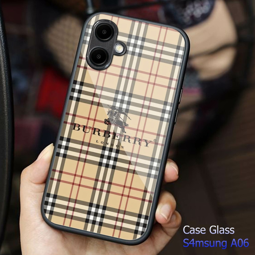 HP Samsung A06 Softcase Glass Glossy Samsung A06 เคสโทรศัพท์ Samsung A06 - K32