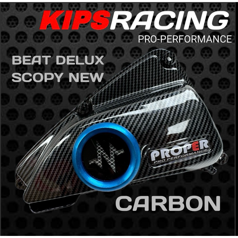 แอร์ FUNNEL CLOSE FILTER BEAT CARBON DONUT FUNNEL Kips RACING ORIGINAL HONDA GENIO BEAT 2020 & SCOOPY 2024 BEAT DELUX AIR FUNNEL SCOOPY AIR FUNNEL