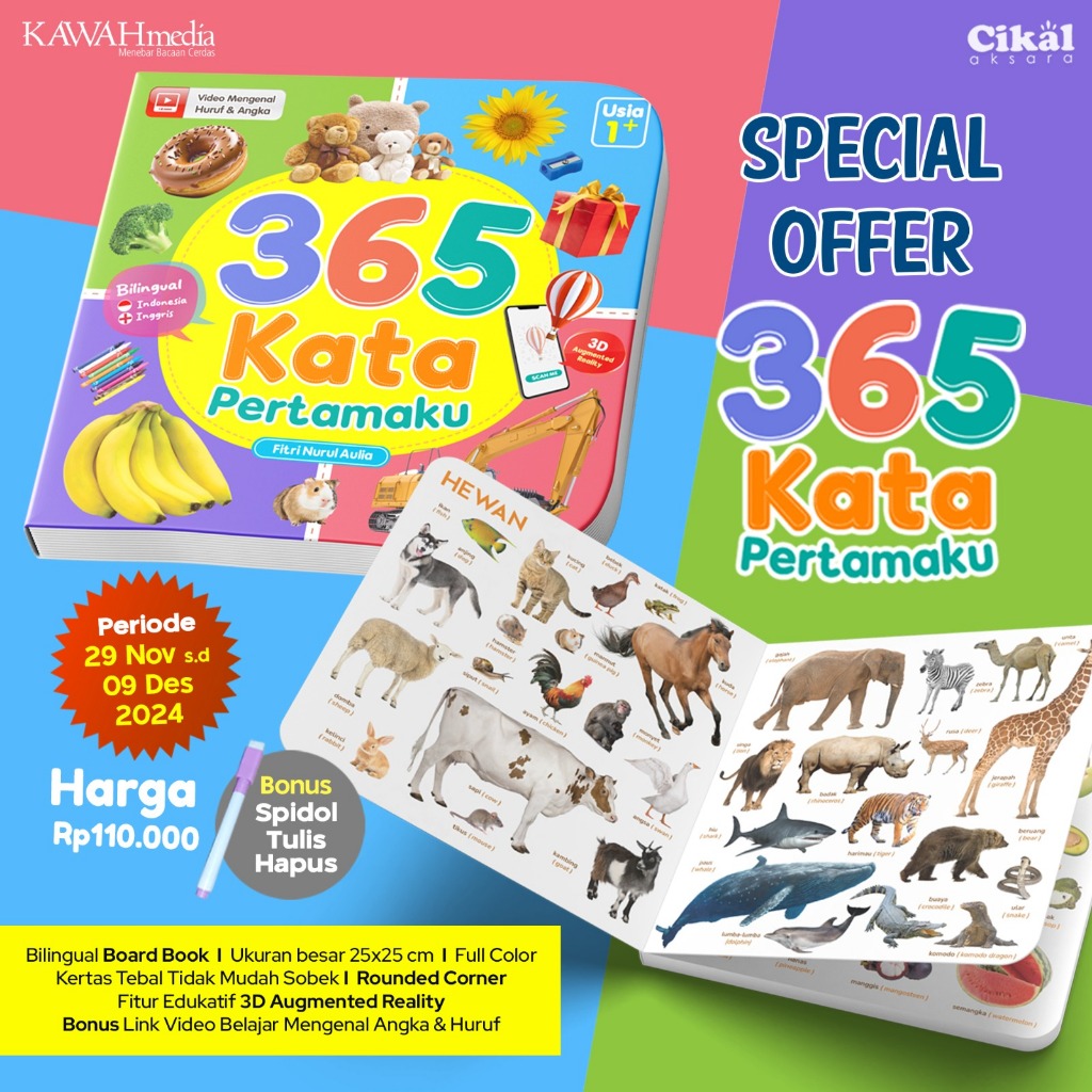 Ag - หนังสือกิจกรรม My First 365 Word - Fitri Nurl Aulia