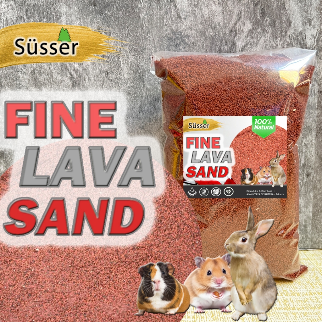โทโควิท | FINE LAVA SAND PET BEDDING HAMSTER CAGE LINER ขนาดเล็ก