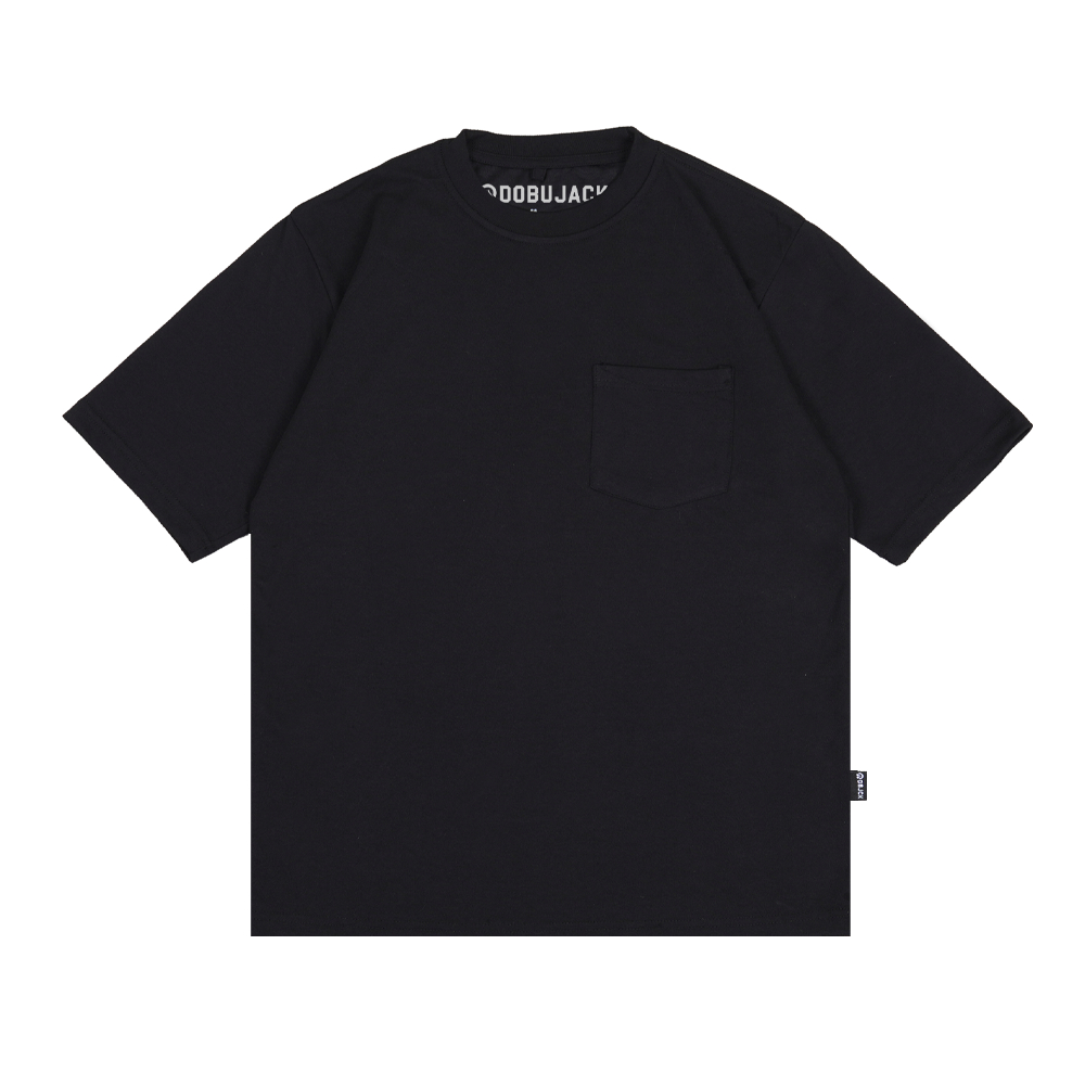 เสื้อยืด Dobujack Oversize Jaguar Pocket Black