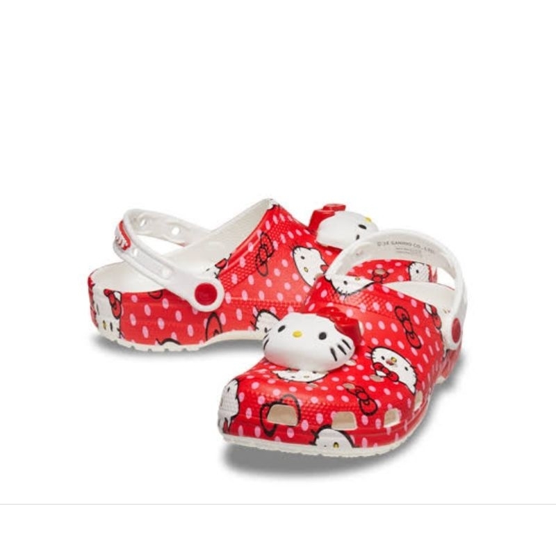 รองเท้าแตะ Crocs Kids Hello Kitty/รองเท้าแตะ Crocs/Crocs/รองเท้าแตะ