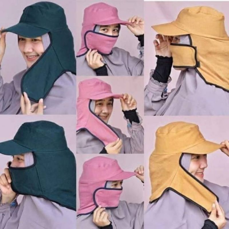 JAPANESE MASK HAT/หมวก ANTI-DUST/หมวกฟาร์เมอร์