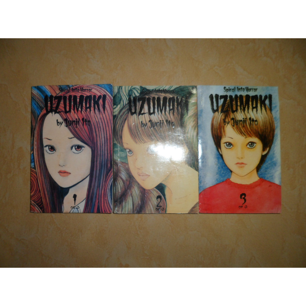 Uzumaki Junji Ito Comic 1-3 จบ