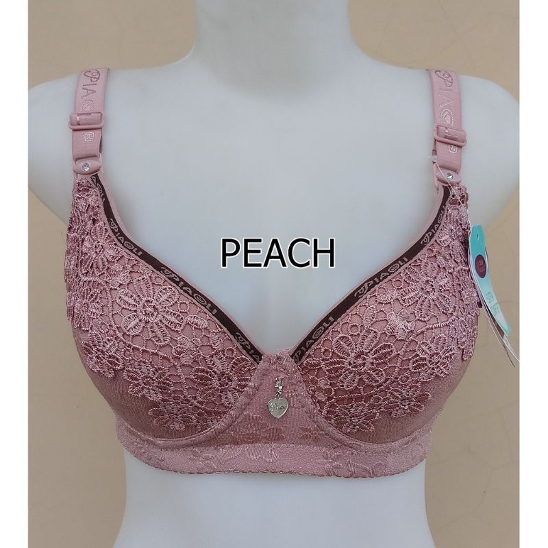 PIAOlI 8898 PREMIUM 3 HOOK WIRE FOAM BRA