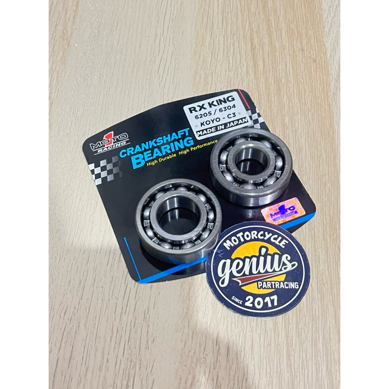 MOTO 1 Jupiter Z แบริ่งเพลาข้อเหวี่ยง - RX King 6205/6304