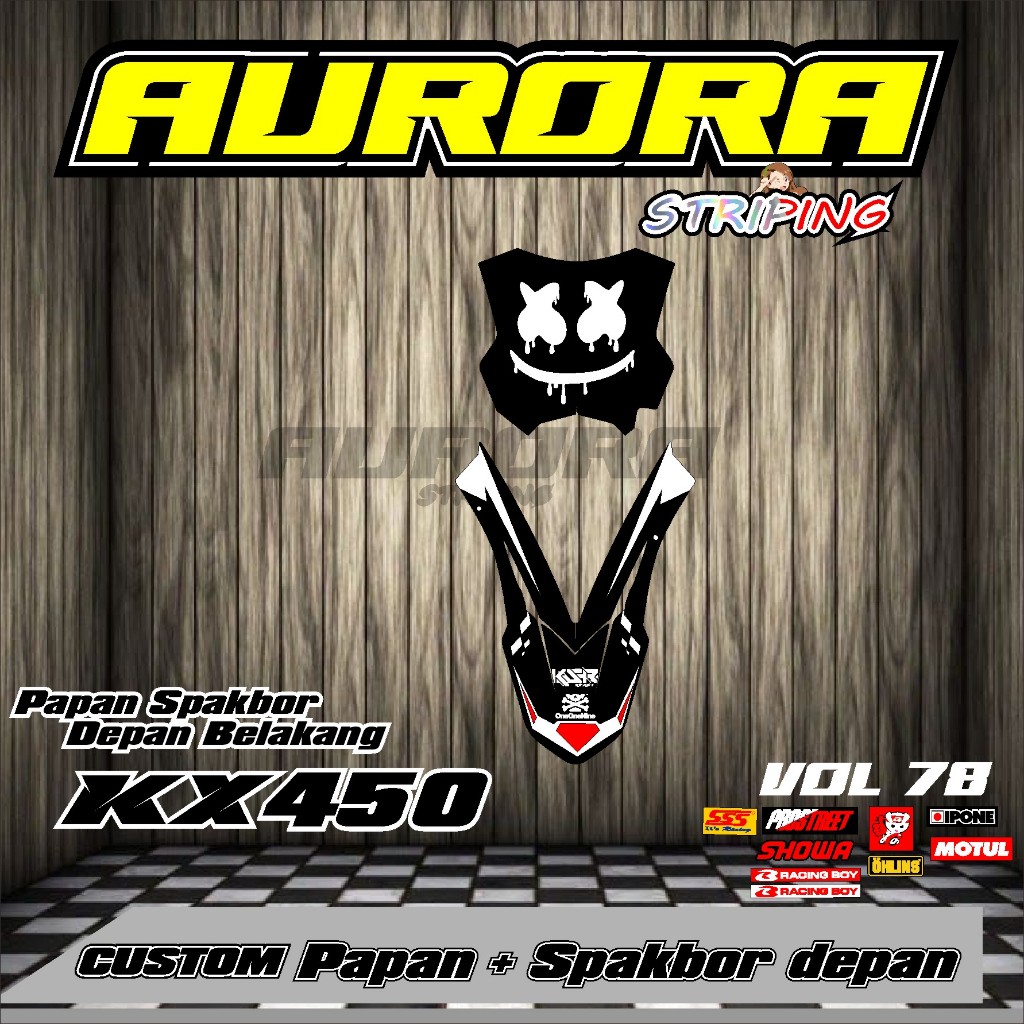 ใหม่ล่าสุดกระดานวิทยาศาสตร์ FRONT REAR FENDER KX 450 KX KLX 150 KLX BF KLX GORDON DTRACKER KX YZ KTM