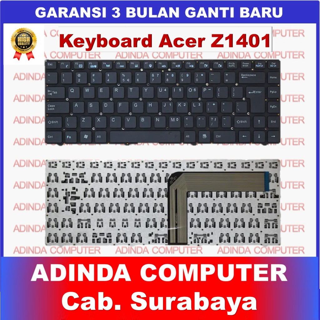 คีย์บอร์ด Acer 14Z Z1401 Z1402 Z1401-N2940 Z1401-C283
