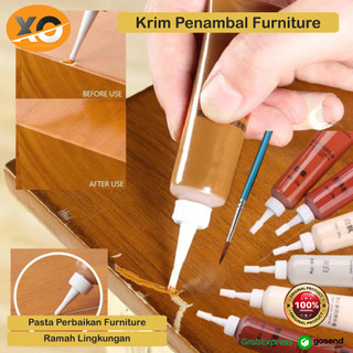 Dempul Tusir Hpl Krim Resin Furnitur Pewarna Pinggiran Pengisi Nat Gel Nat Polimer Meja Kursi Wood Repair Paint Krim Penambal Furnitur Kayu Perabotan Rumah Tangga