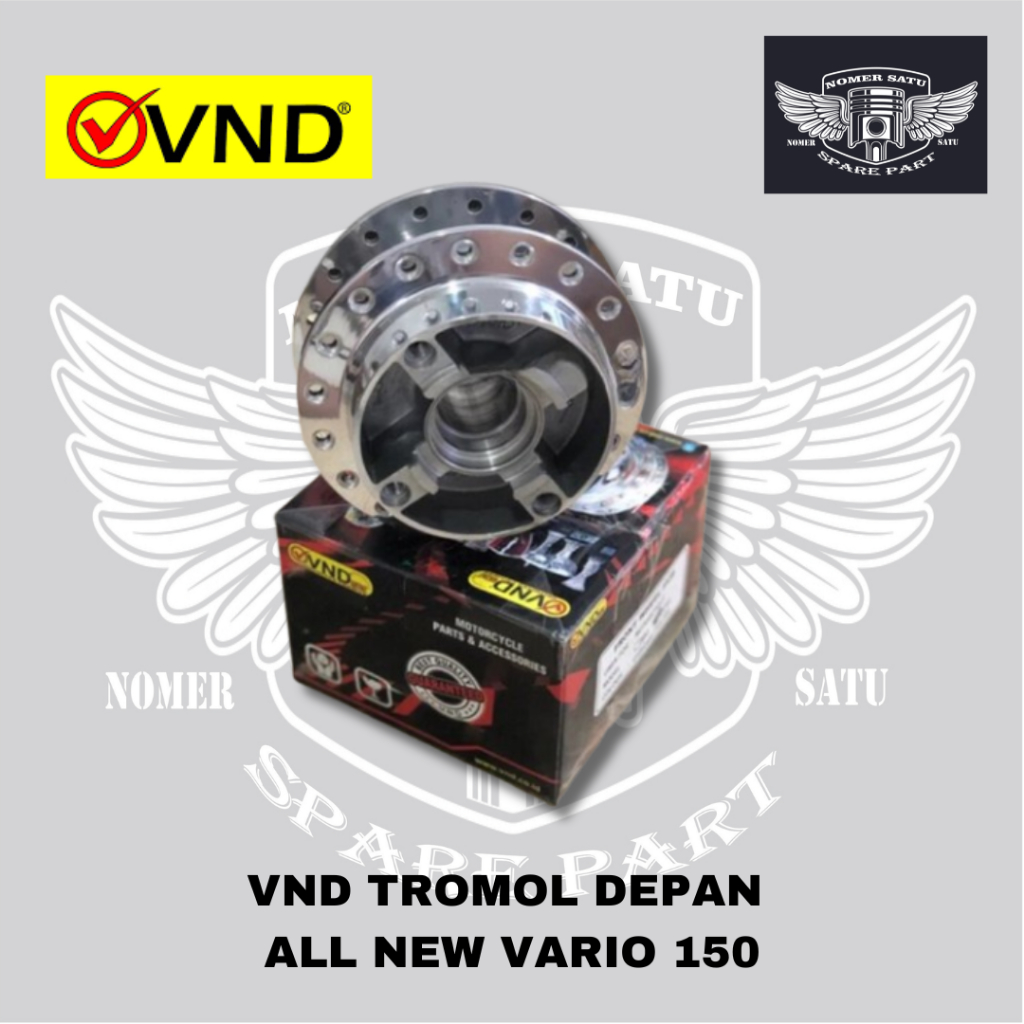 VND RACING FRONT DRUM สําหรับ ALL NEW VARIO 150 STANDARD ORIGINAL VND 100% MOTORCYCLE