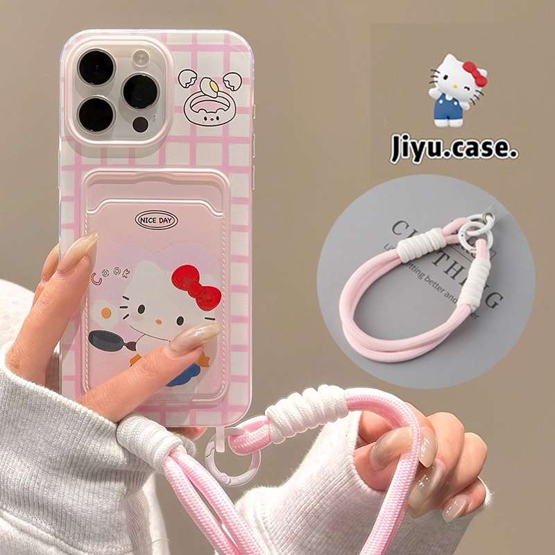 ล่าสุด Checkered Hello Kitty Tail Casing Hp Samsung A17 5G A07 A06 A56 5G A36 A26 A55 5G A15 A35 5G 