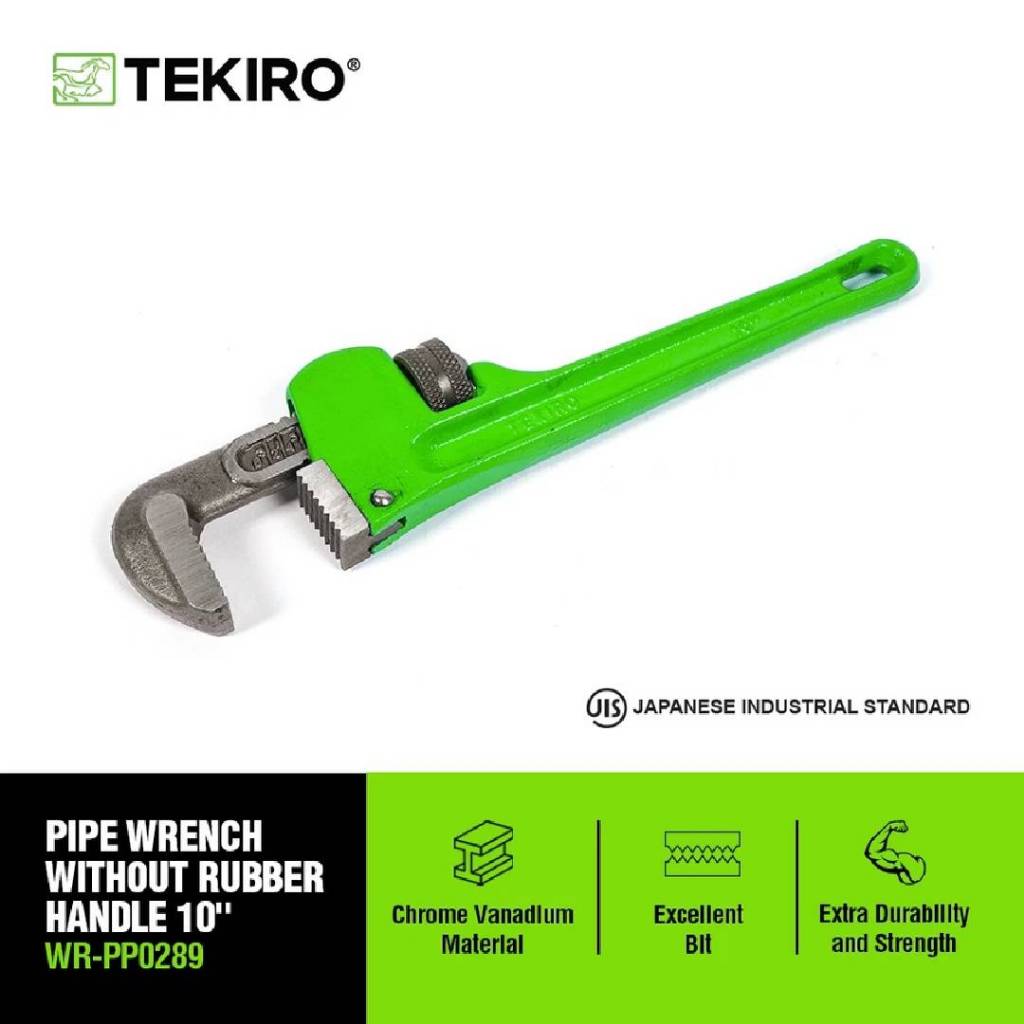TEKIRO PIPE WRENCH 6 INCH / 8 INCH / 10 INCH / 12 INCH / 14 INCH / INCH / PIPE WRENCH