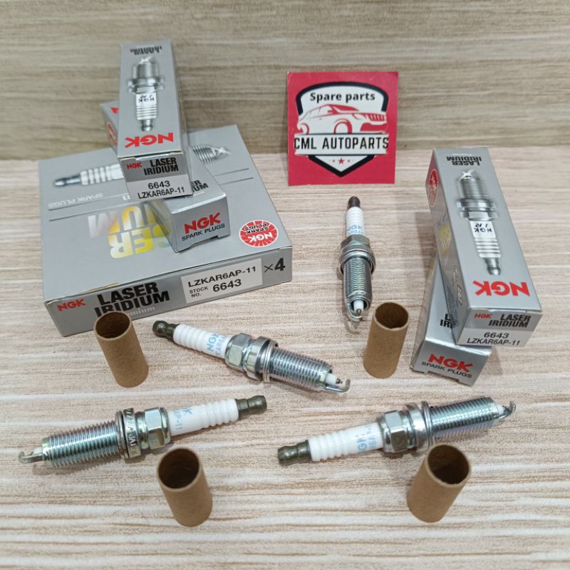 NGK LASER IRIDIUM LZKAR6AP-11 TOYOTA CALYA/AGYA 1200CC SPARK PLUG