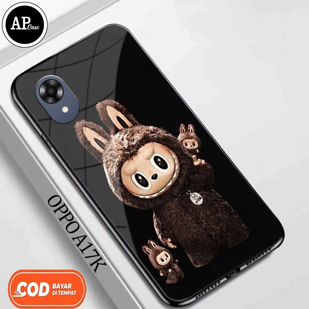เคส HP OPPO A17K - เคส OPPO A17K ล่าสุด Ap Case [LABU 1 MOTIF] เคสโทรศัพท์ OPPO A17K - Phone Silicon