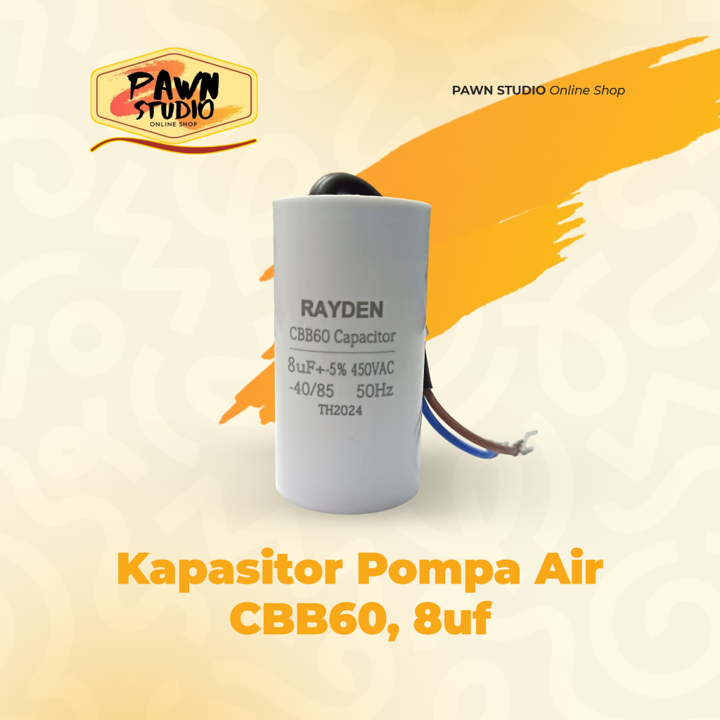 8uf 8 uf 450VAC ปั๊มน้ําตัวเก็บประจุ / 8uf 8 uf 450VAC ตู้เย็นตัวเก็บประจุ/รอบปั๊มน้ํารอบตัวเก็บประจ