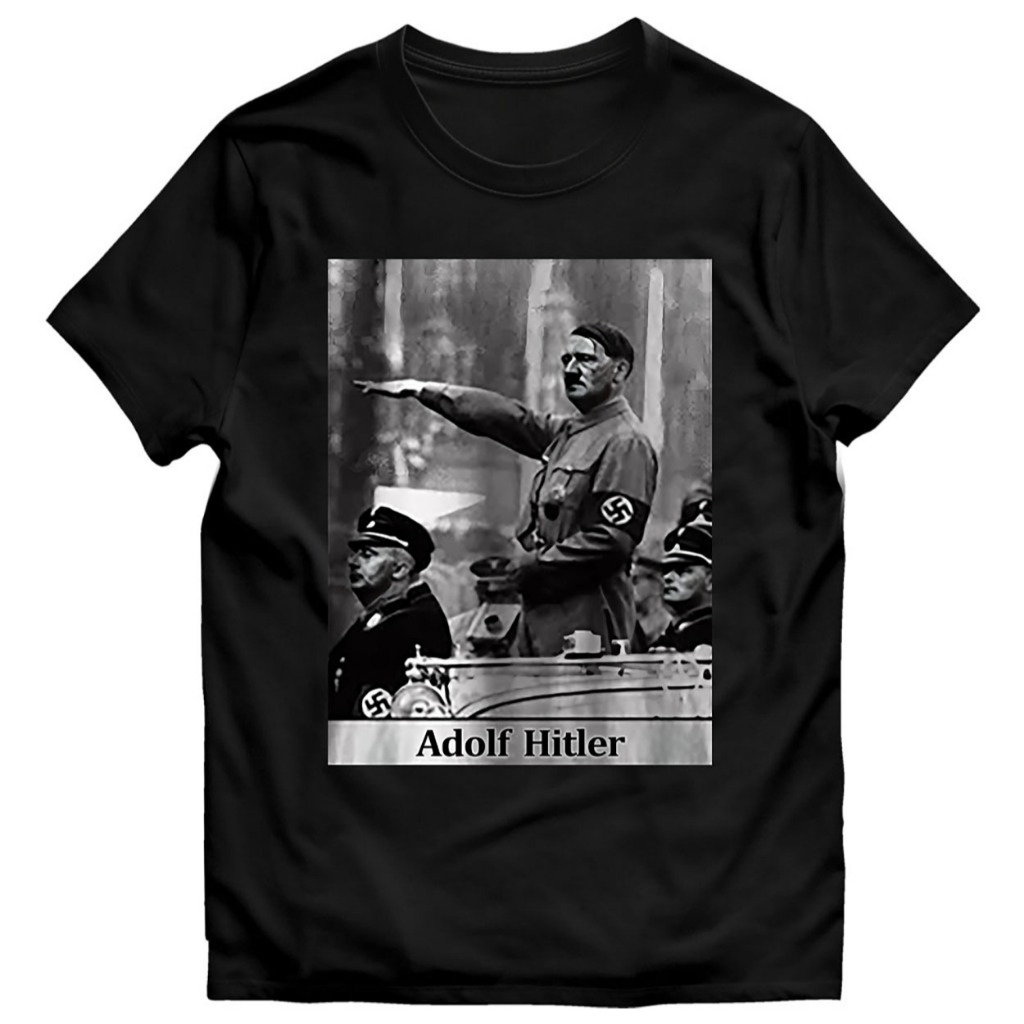 SkenaT-shirts Tops with HILTER ADOLF FIGURE motifs วัสดุ 24s