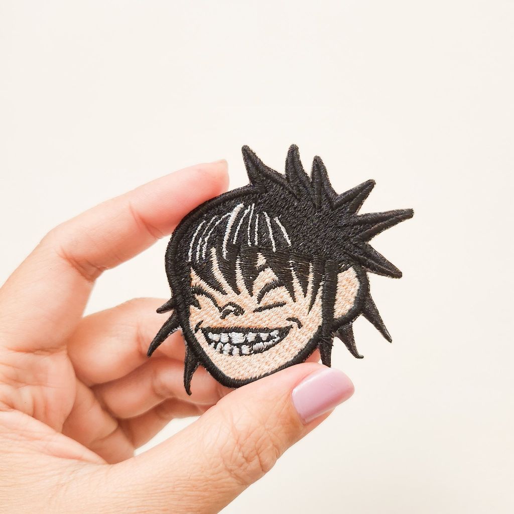 MUSIC BAND EMBROIDERY PATCH / NOODLE EMBROIDERY BADGE -GORILLAZ- / 2D ANIMATION BRITISH BAND IRON PA