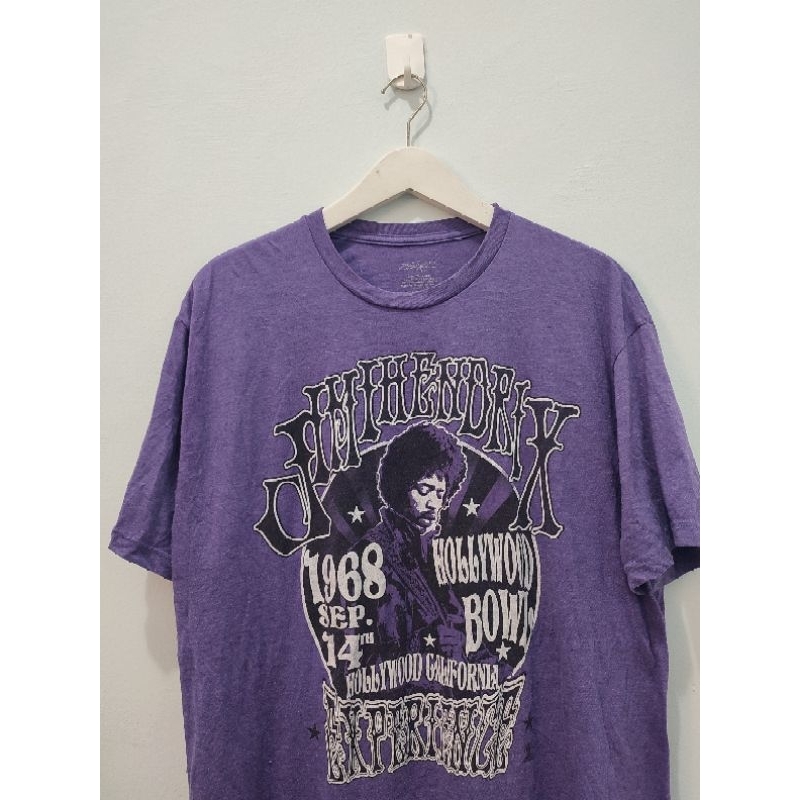 Jimi Hendrix เสื้อยืดอย่างเป็นทางการ ©2013 เอ็กแอล