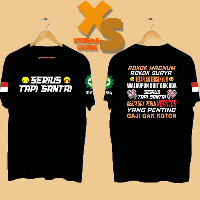 // SERIOUS BUT CASUAL MENS DISTRO T-SHIRTS // XTREME-STORE