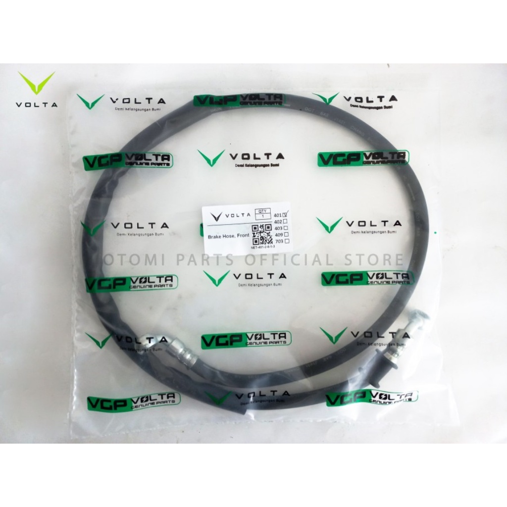 VOLTA ORIGINAL - BRAKE HOSE / BRAKE HOSE FRONT & REAR VOLTA 401