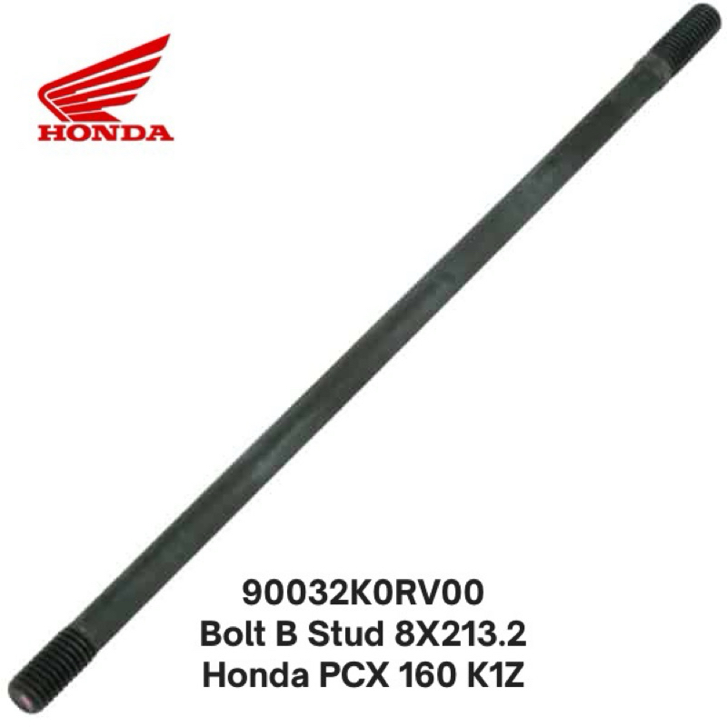 90032K0RV00 Bolt B Stud 8X213.2 Honda PCX 160 K1Z