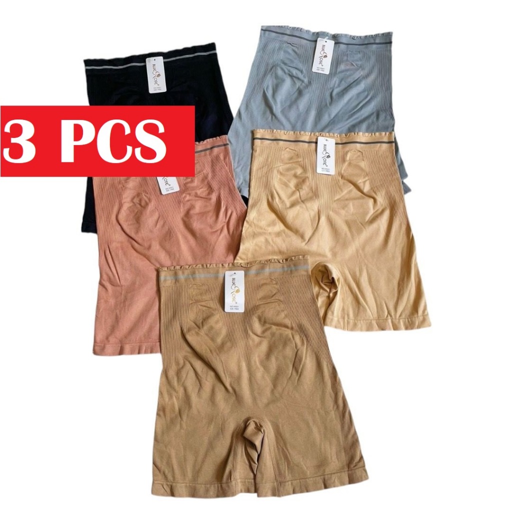 3ชิ้น - SPAC Art W021 Boxer Corset / Short Pants วัสดุถักนุ่มพิเศษ