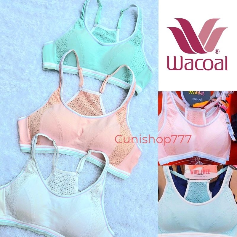 WACOAL MINI BRA SET SPORT MOOD WITH WIRE BRALETE BH WOMEN BRALETTE WITH HOOK TEENS YB 3417YB3417 GIR