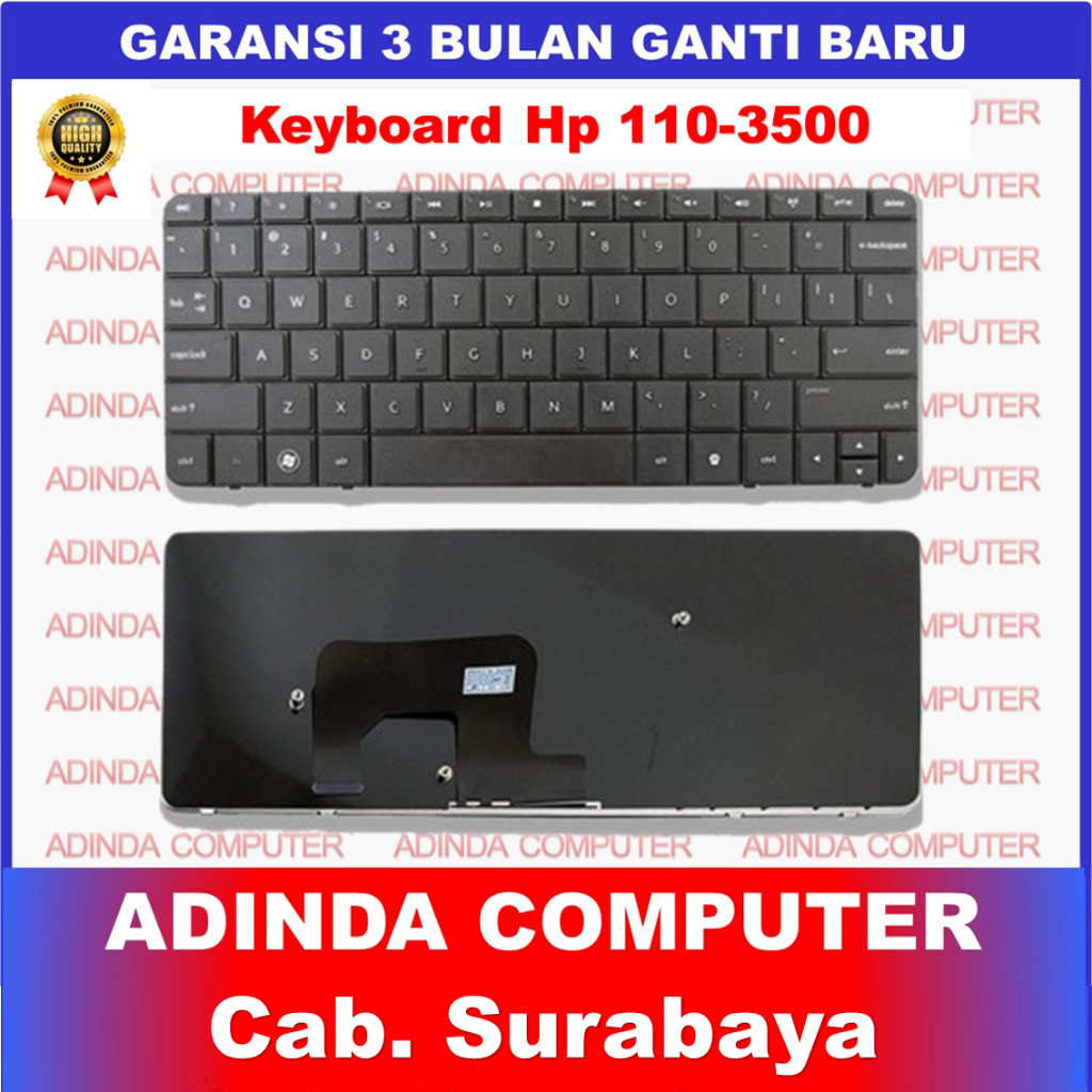 คีย์บอร์ด Mini Hp 110-3500 110-3510Nr 110-3530Nr 110-2600