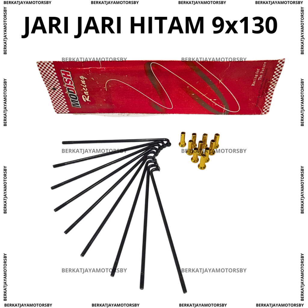 แฟชั่น BLACK SPOKES IMPORTED QUALITY RING 14/16/17/18 SIZE 9X130 9X120