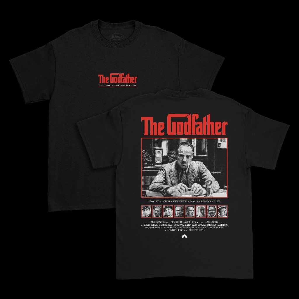 เสื้อยืดภาพยนตร์ The Godfather Muvisin