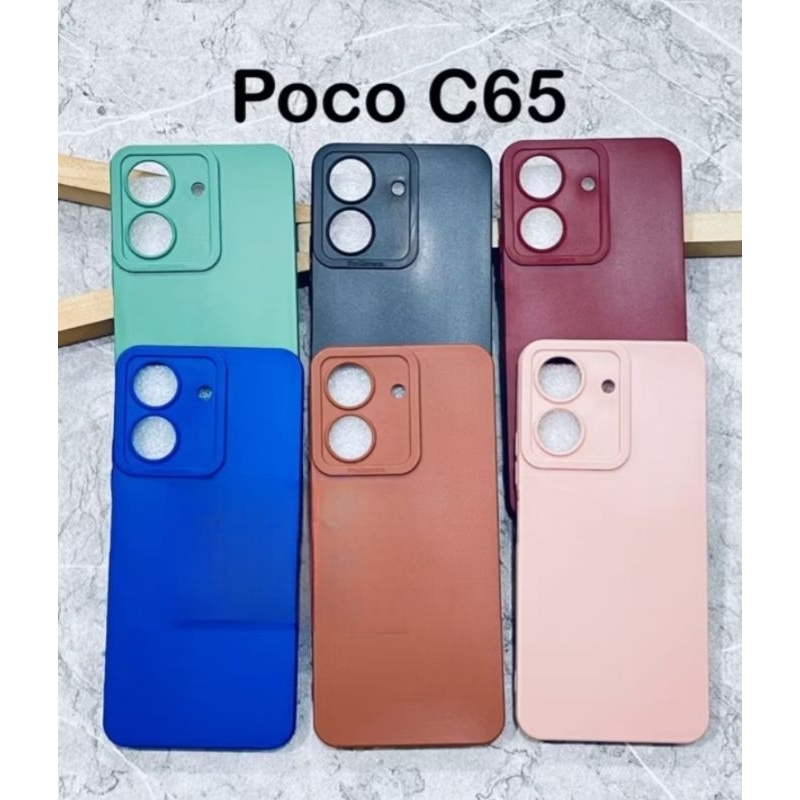 กล้อง Softcase pro poco C65 มาการอง