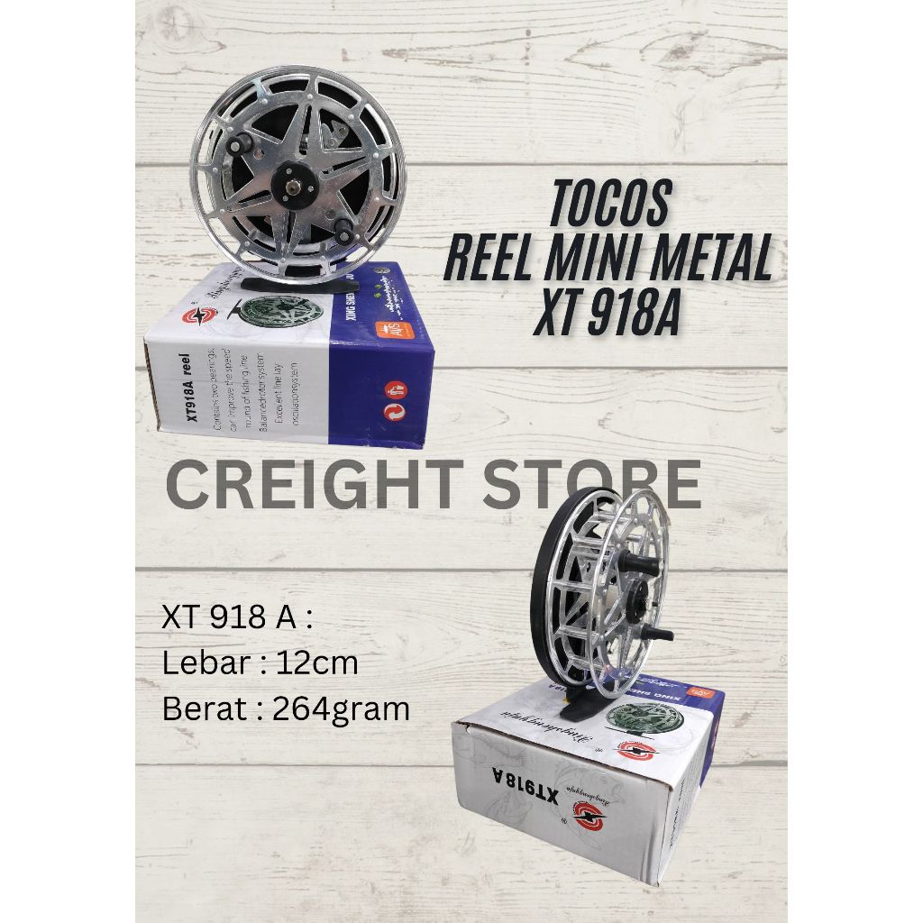 Tocos, TOKOS/TOCOZ, MINI REEL MATERIAL METAL, XT 918 A