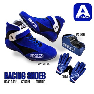 DRAG RACE SWALOM TOURING GO KART BLUE RACING รองเท้า