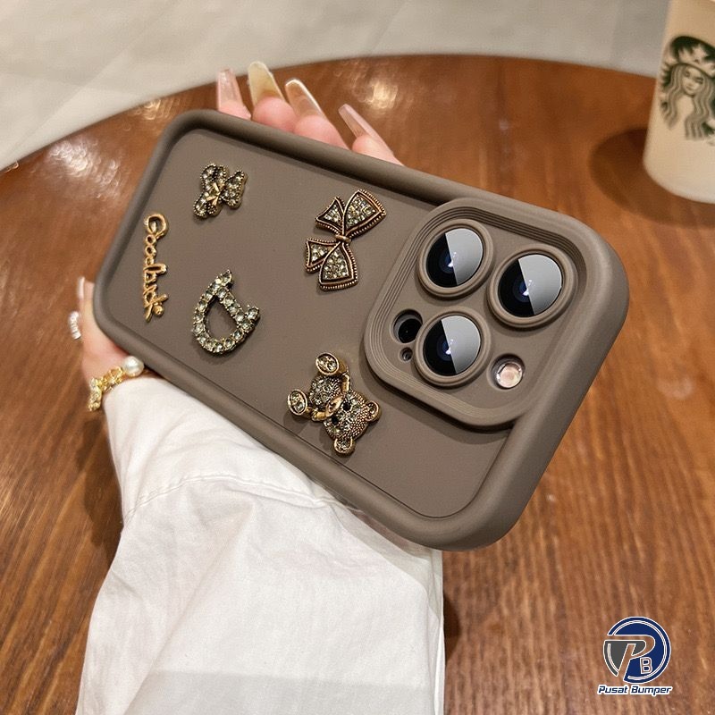 GC76 SOFTCASE SILICON ROSE SHOCKPROOF 3D AESTHETIC VINTAGE สําหรับ INFINIX GT 30 PRO TECNO POVA 7 UL