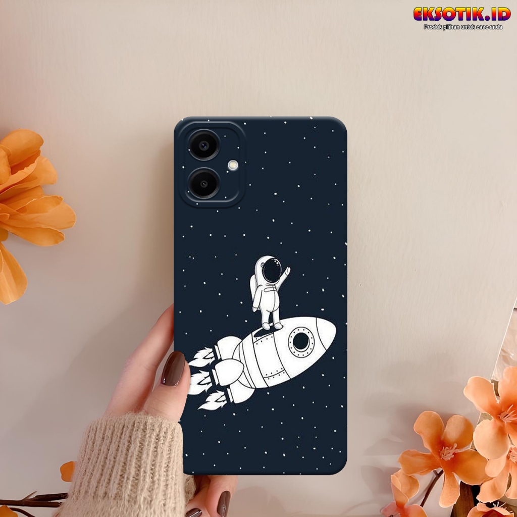เคส Samsung A06 - เคส Samsung A06 - เคสแฟชั่น - Samsung A06 Silicone - Cool and Cute Motips - Samsun
