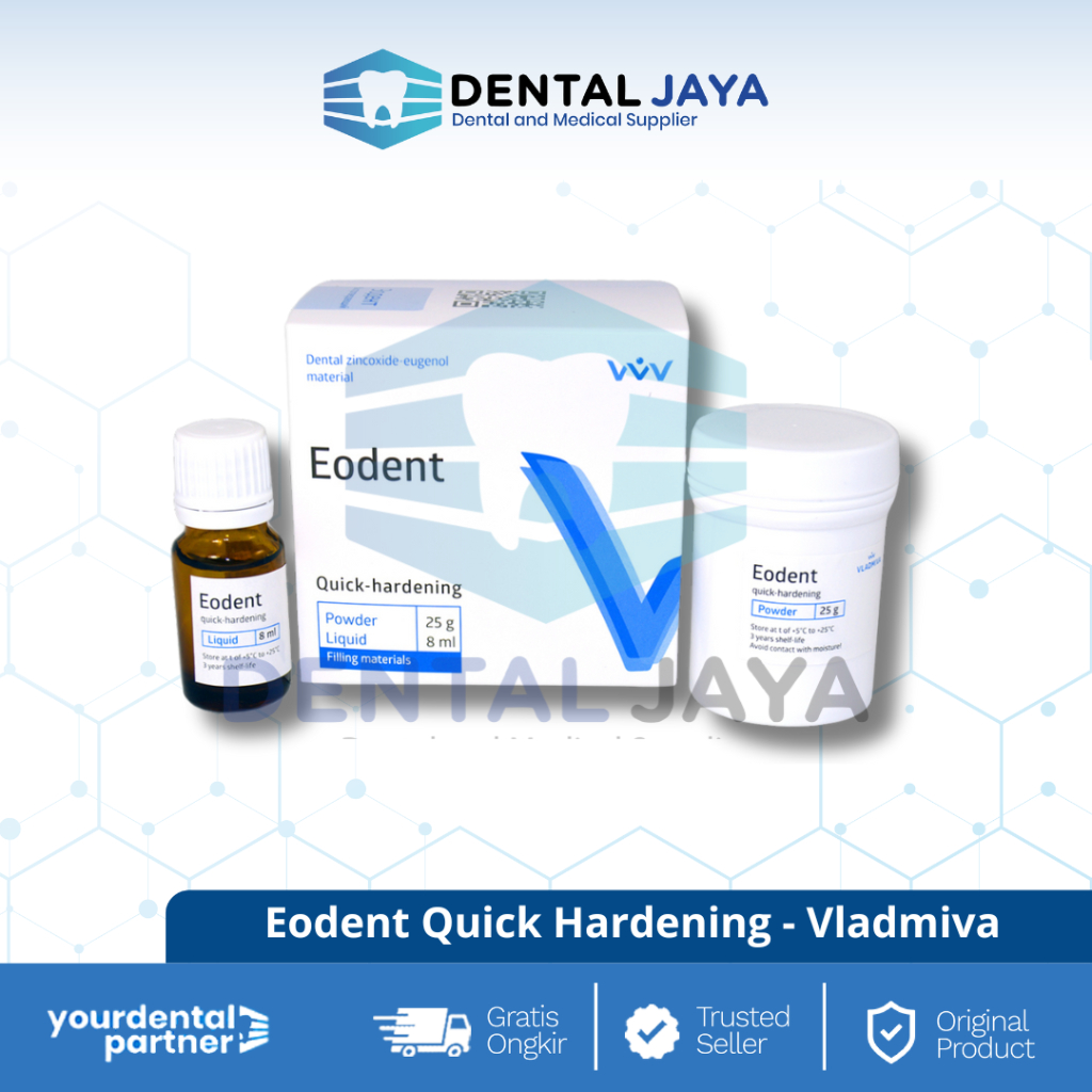 Vladmiva Eodent | Zoe Zinc Oxide Eugenol | Temporary Filling
