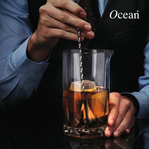 Ocean CONNEXION แก้วผสมค็อกเทล / แก้วเหยือกผสมเครื่องดื่มหนา 22oz 625ml