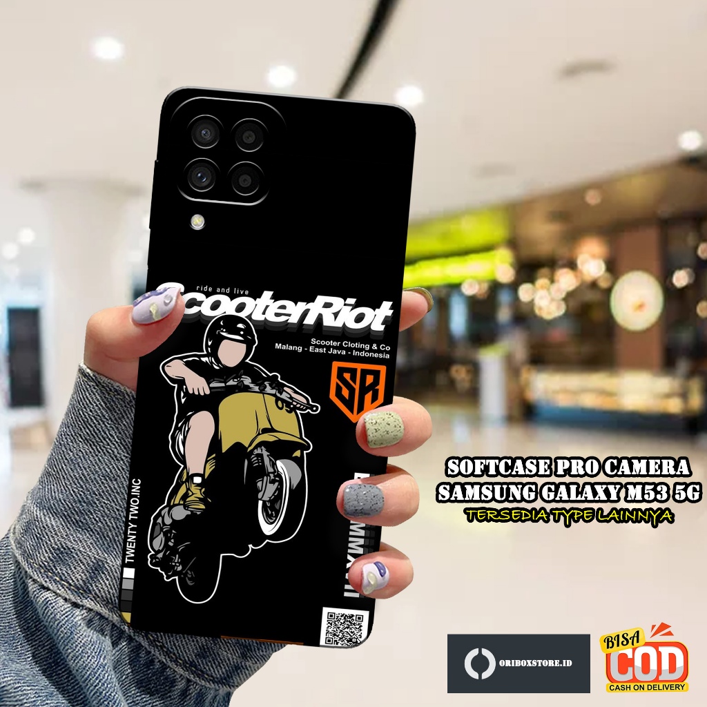 เคส SAMSUNG GALAXY M53 5G ล่าสุด - ลายมอเตอร์ไซค์ - เคส - SAMSUNG GALAXY M53 5G Softcase - SAMSUNG G