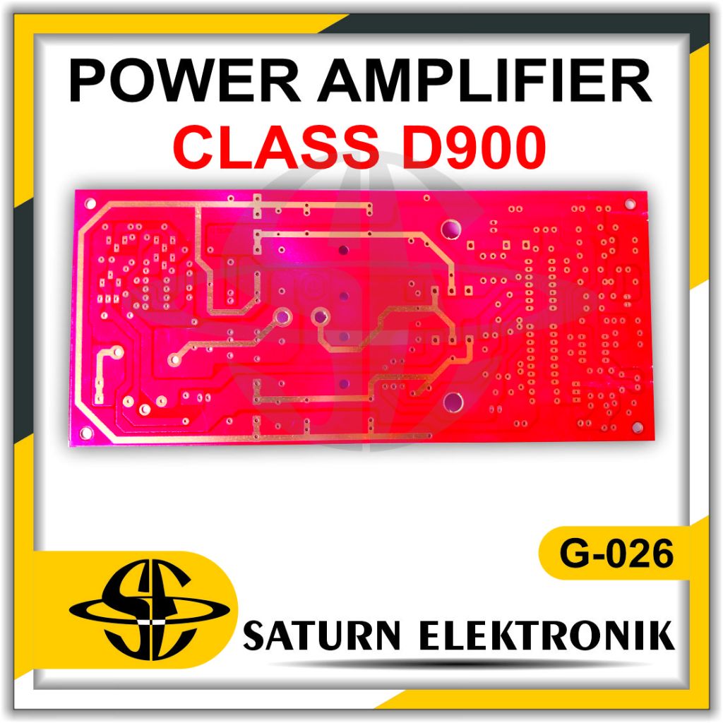 เพาเวอร์แอมป์ Pcb Class D900 G-026